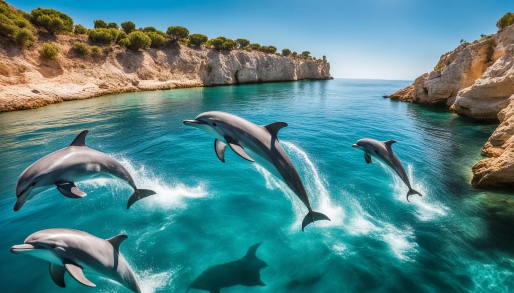 Dolphin swimming experience Tunisia