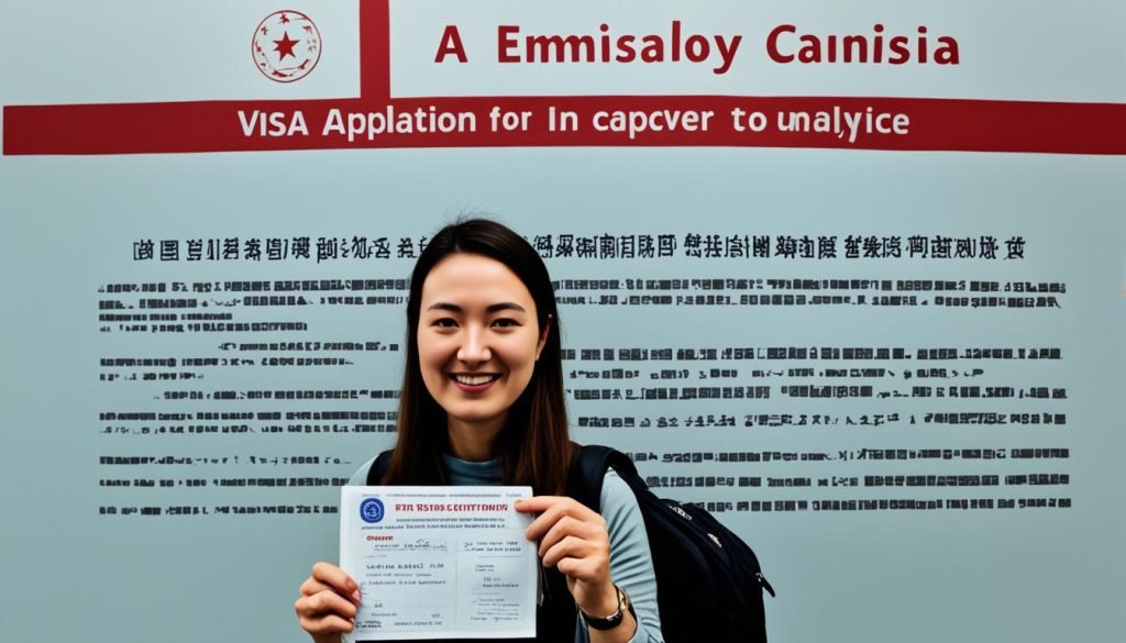 China to Tunisia visa process