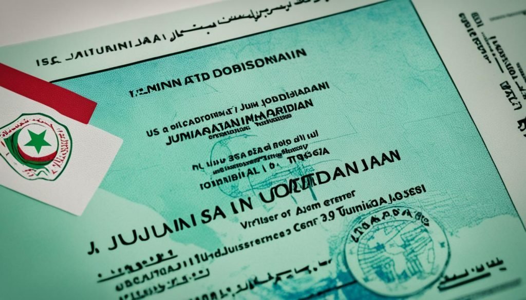 Jordanian embassy visa requirements for Tunisia