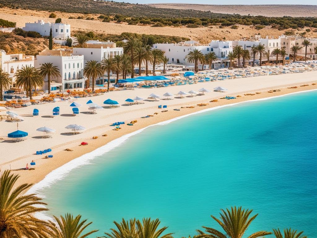 Tunisia Beach in October