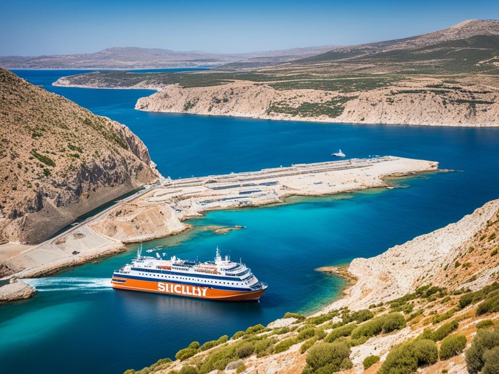 Tunisia Sicily ferry route