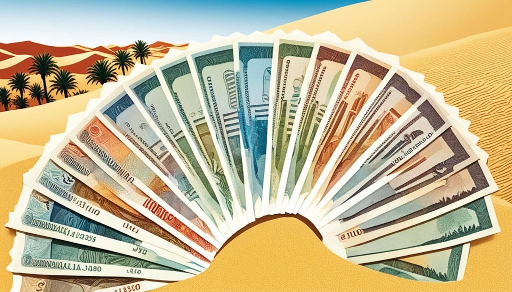 Tunisian Dinar Banknotes