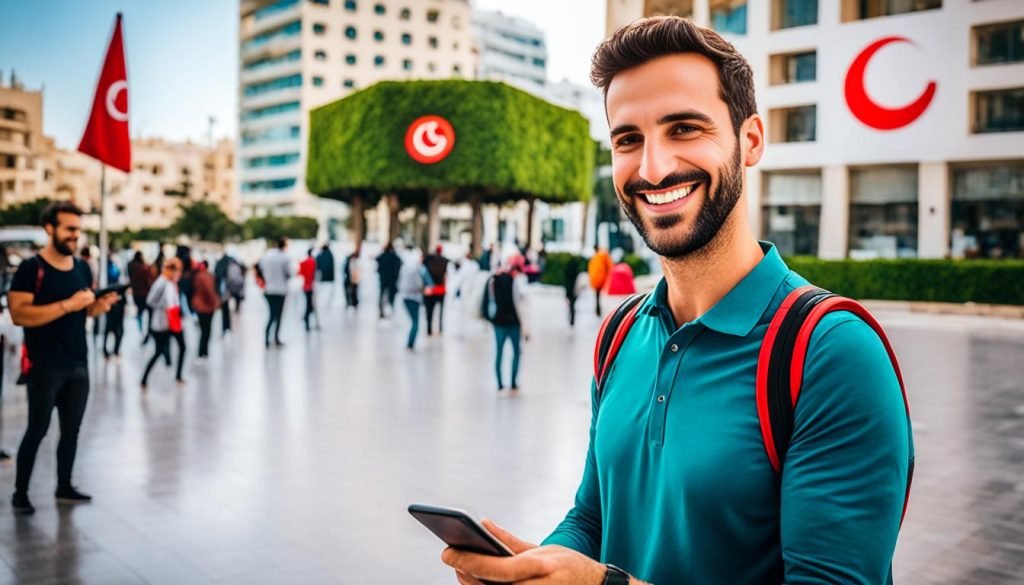 Vodafone coverage in Tunisia