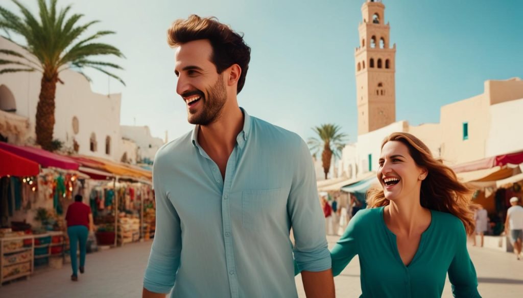 couple travel Tunisia