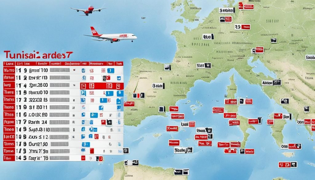 Jet2 Tunisia flight schedule