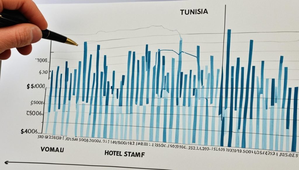 Median earnings of hotel staff