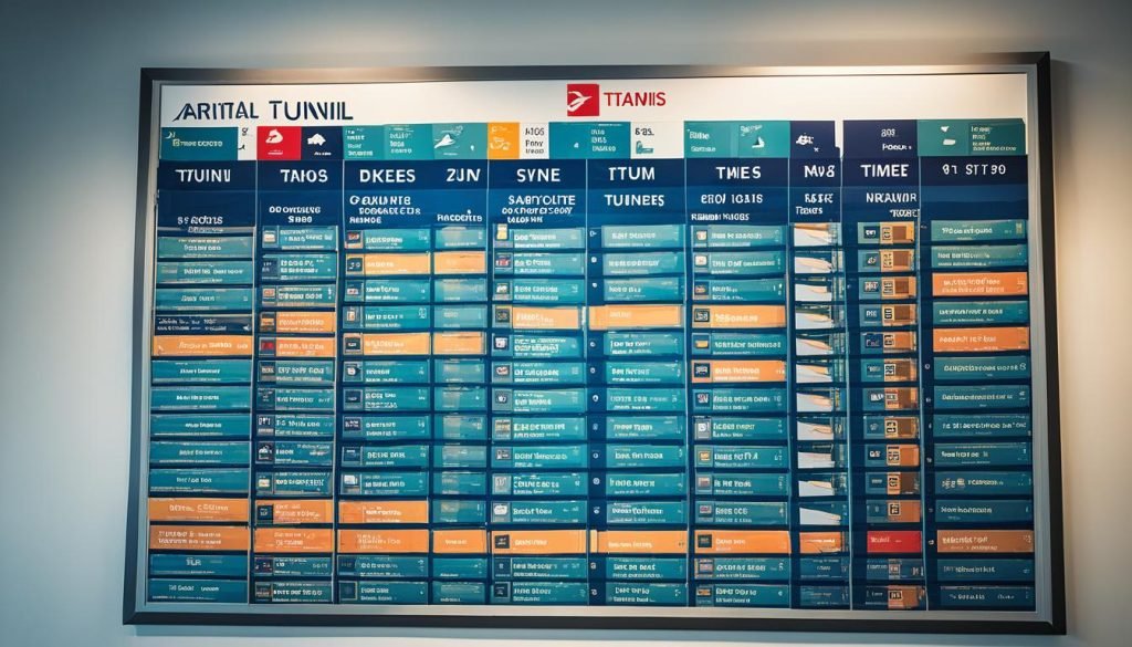 Newcastle to Tunisia Airlines Schedule