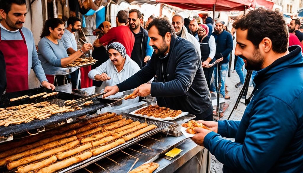 Street food costs in Tunisia