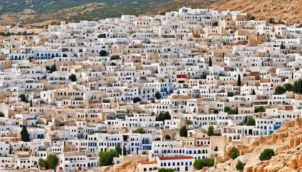 Tunisia Inhabitants and Urbanization