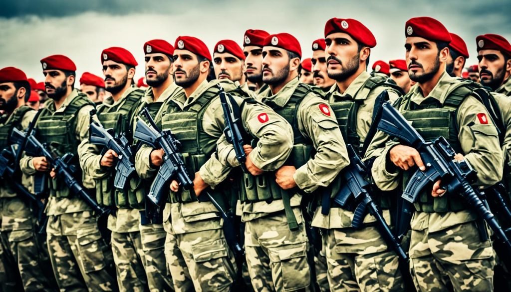 Tunisia army personnel