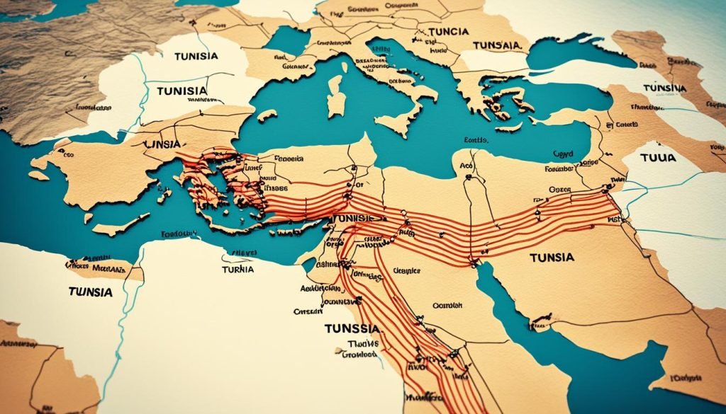 Tunisia relation to Europe