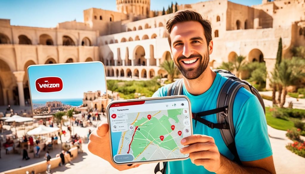 Verizon international service in Tunisia