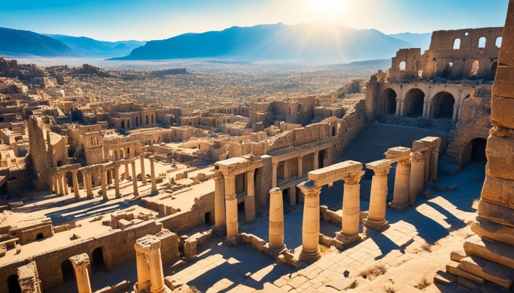 Dougga ruins