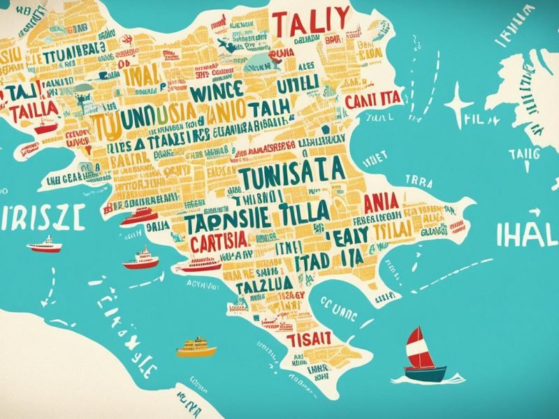 Is Tunisia Near Italy?