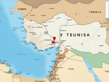 Is Yemen Near Tunisia?