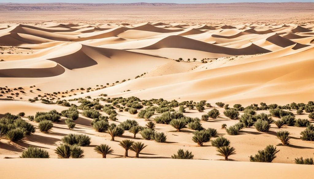 Sahara Desert in Tunisia