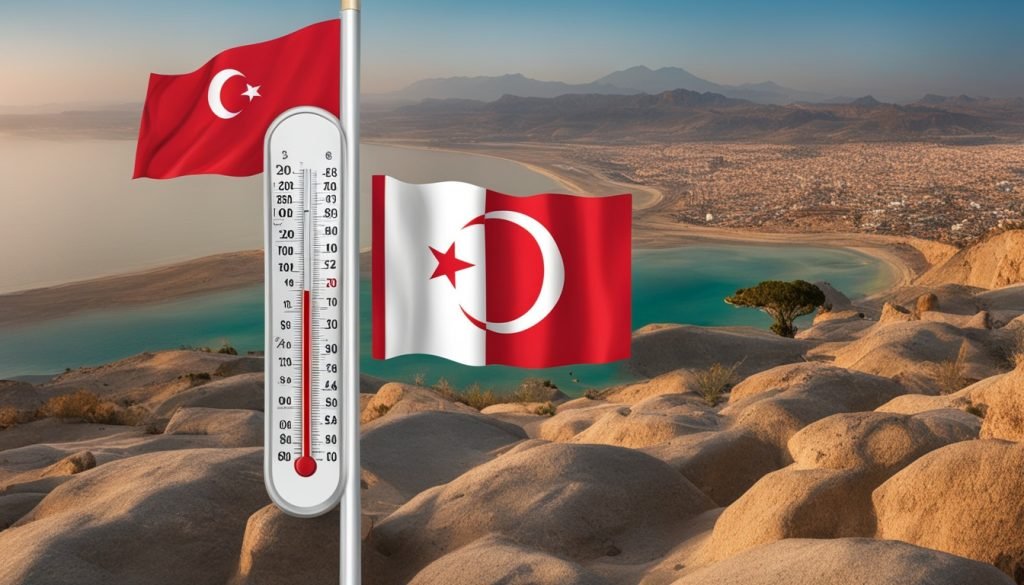 Tunisia Turkey summer temperature