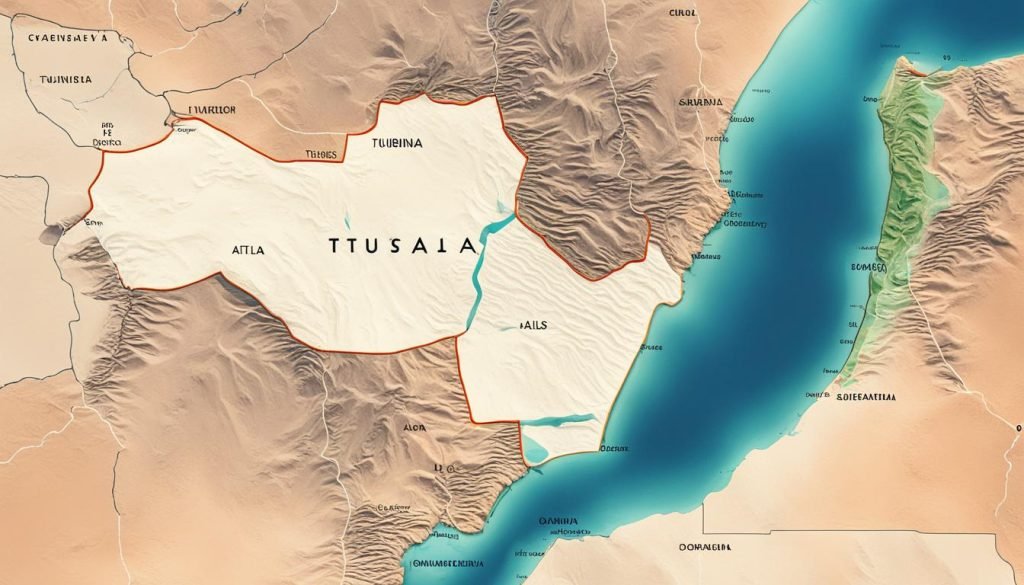 Tunisia borders