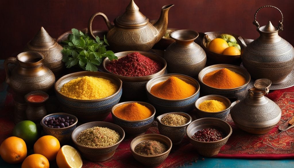 flavourful Moroccan dishes