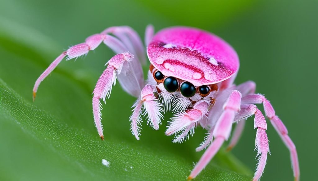 Pink Crab Spider