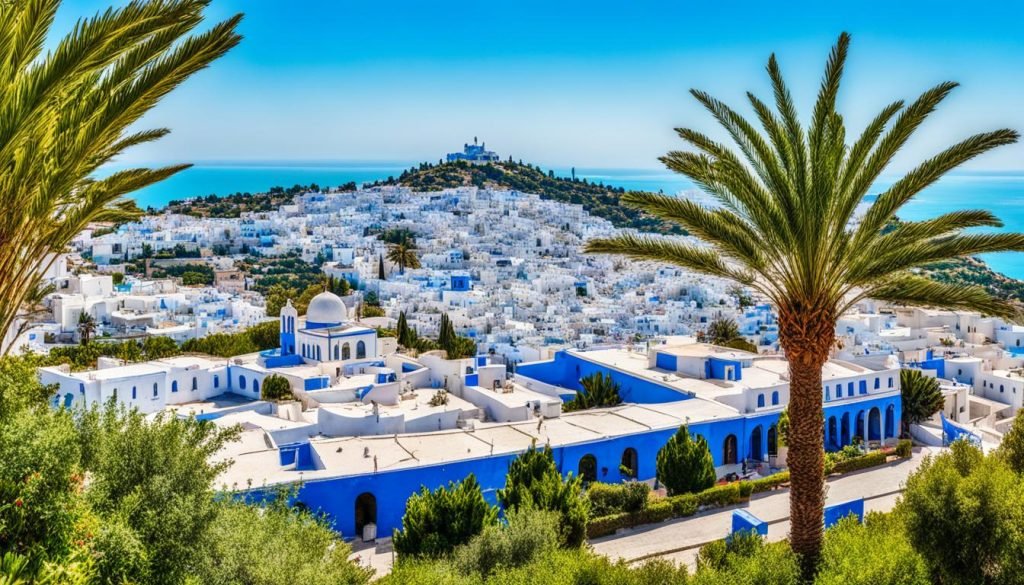 Sidi Bou Said scenic view