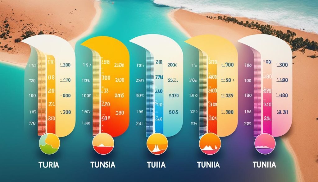 Tunisia average annual temperature