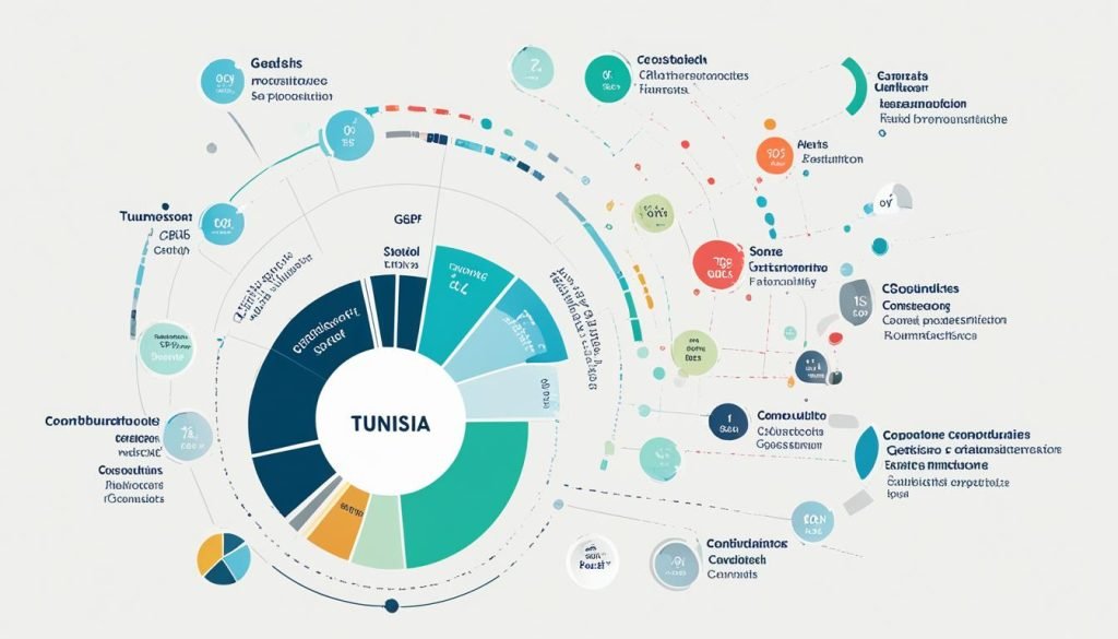 Tunisian GDP composition