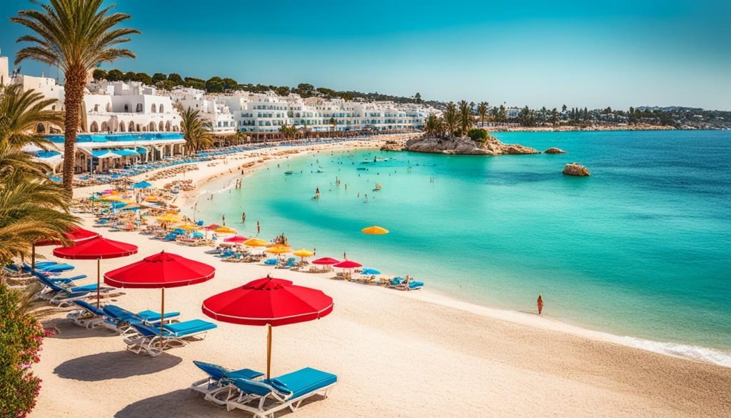 Tunisian beaches and resorts
