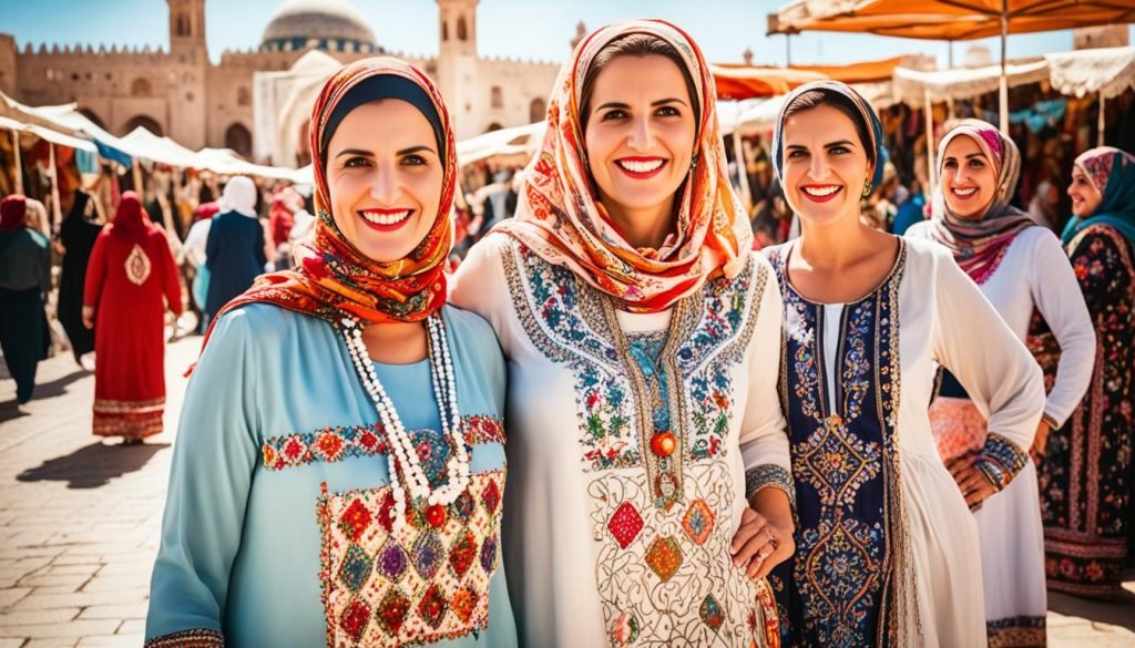 Tunisian traditional outfits