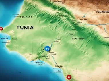 Where Did Tunisia Located?