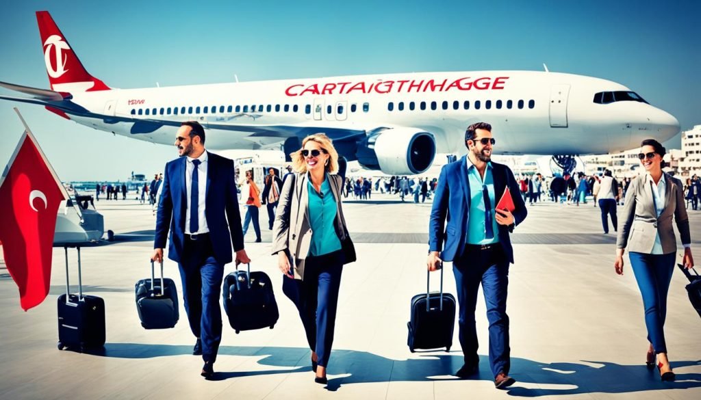 economic impact of Tunis airport tourism