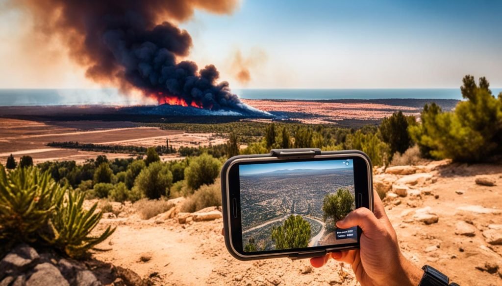 Tunisia Wildfires Alerts